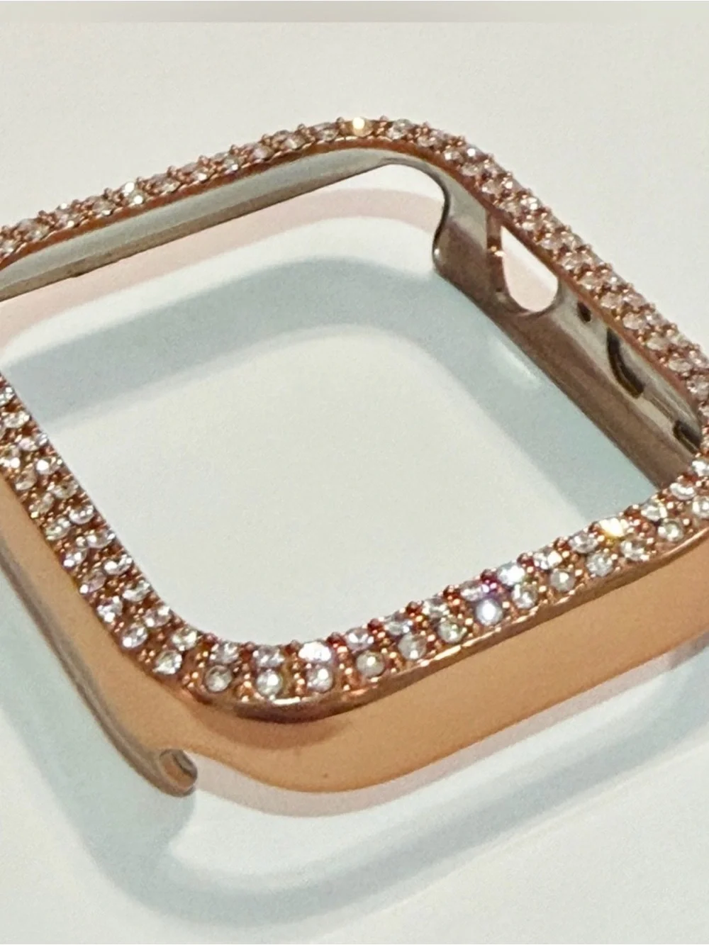 6 Apple Watch Series 7 Case Covers - Pink, Gold, Rose Gold, Silver, Rhinestone